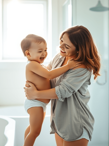 Ready for Potty Training? Standing Diapering is the Key to&nbsp;Success.